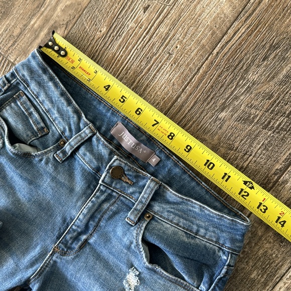 JUST USA WOMEN SKINNY JEANS, SIZE 4 - Picture 9 of 14